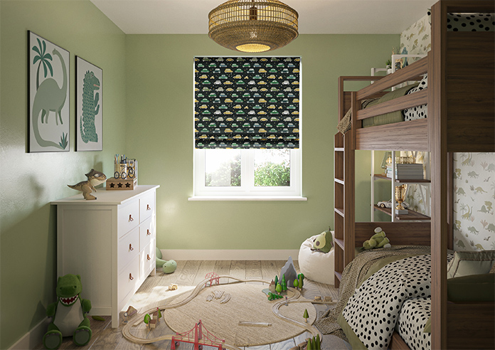 Roadtrip, Forest Green - Roman Blind - Image 8